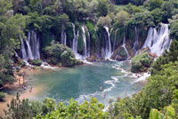 le cascate di Kravica Medjugprje